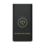 Powerbank black front